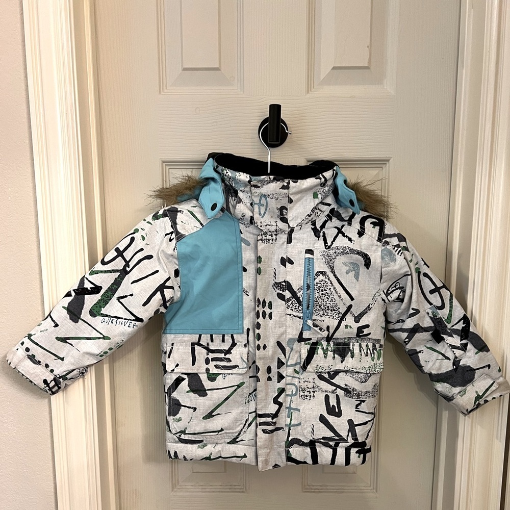 Toddler Snow Jacket Quicksilver Size 3